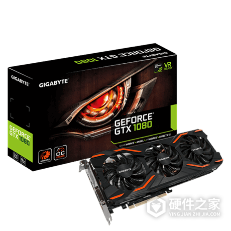 技嘉GeForce® GTX 1080 WINDFORCE OC 8G for win10 32bit