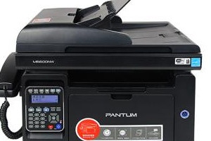 奔图m6600怎么发传真