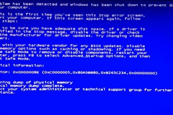 电子白板打开后蓝屏怎么办