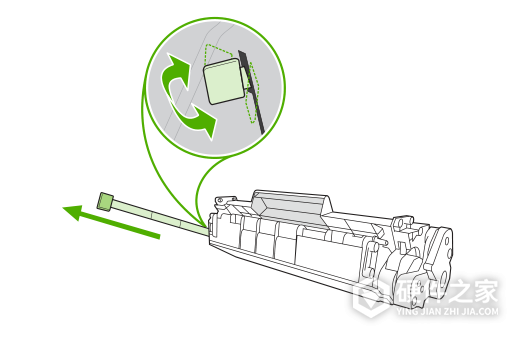 惠普m227fdw打印机怎么换墨盒
