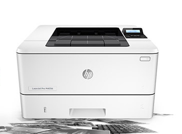 惠普m403dn怎么设置双面打印