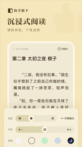 快手免费小说老版