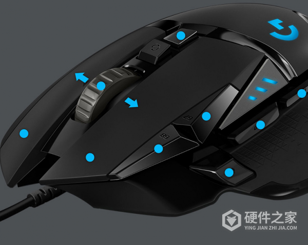 罗技g502hero怎么设置英雄联盟