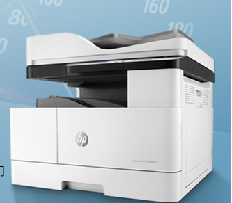 惠普m439nda打印机怎么调整页面