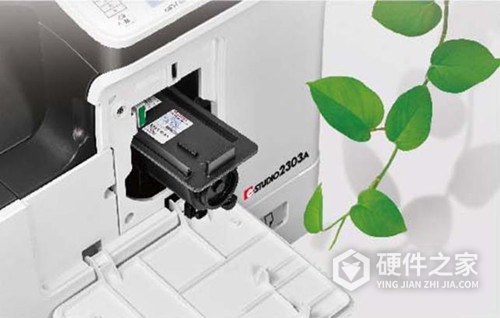 东芝2303a粉盒怎么加粉
