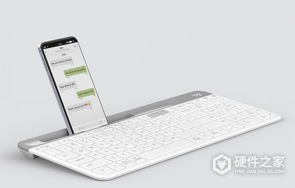 罗技k580怎么从蓝牙切换回usb