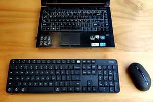 小米无线键鼠套装怎么重启