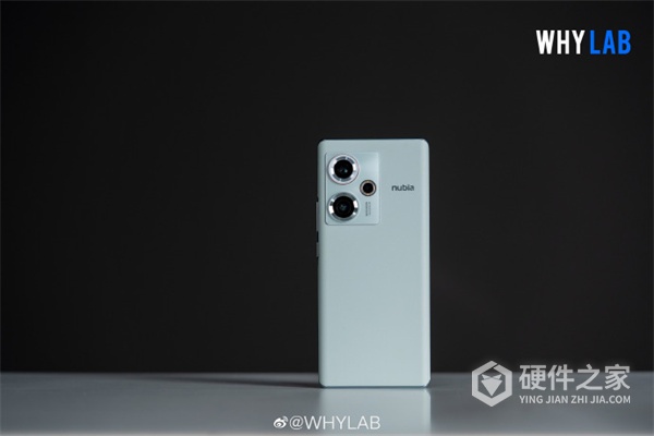 努比亚 Z50「青屿」配色真机图赏
