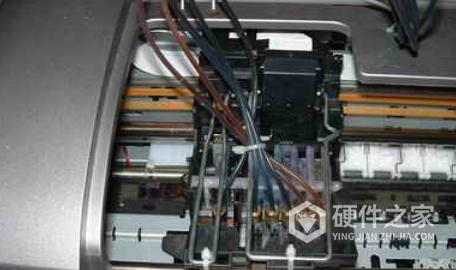 爱普生l1300打印机喷头怎么拆