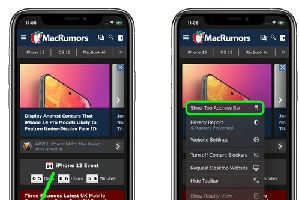 如何在 iOS 15 中将 Safari 浏览器切换回原始设计