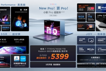 小新Pro 14/16 2023锐龙版参数信息