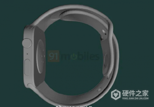 Apple Watch Series 7渲染图