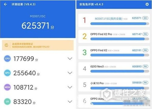 小米10至尊纪念版跑分多少