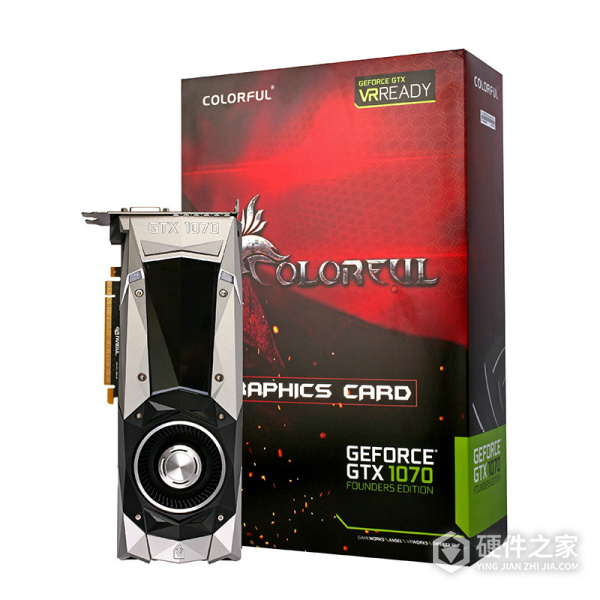 七彩虹GeForce GTX1070-8G Founders Edition for win7/8 64bit