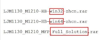 惠普HP LaserJet Pro M1136 for win7/8/10 32bit