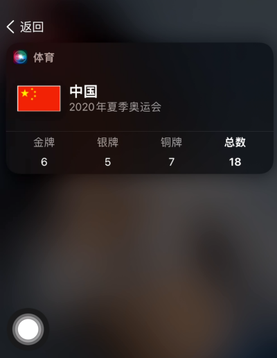 iPhone手机怎样使用Siri看奥运