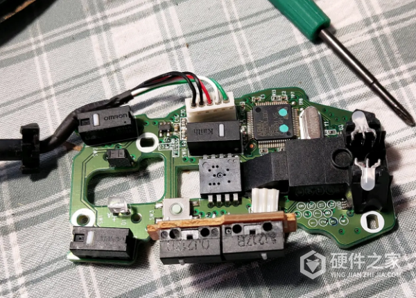 罗技g302拆解教程