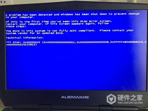 如何处理U盘启动蓝屏ACPI错误