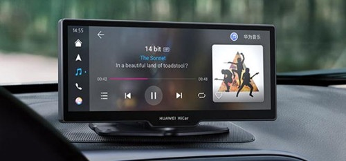 华为车载智慧屏怎么连接车内音响