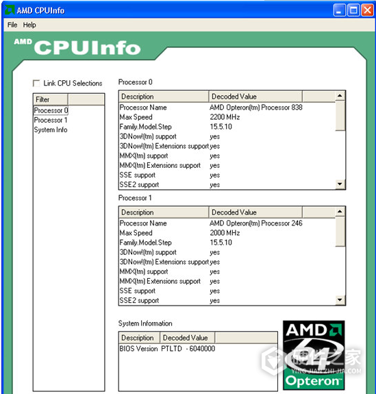 AMD CPUInfo(AMD CPU信息检测工具)