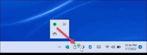 win11通知栏图标隐藏方法