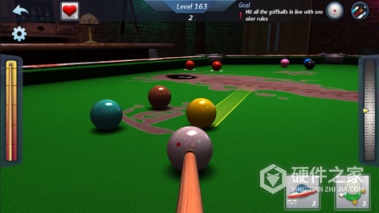 真实3D台球明星之路
