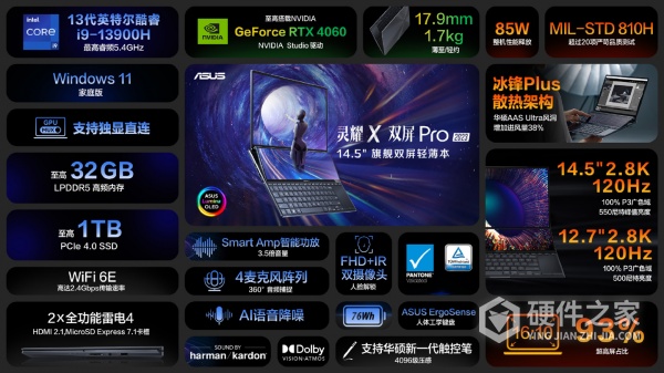 灵耀x双屏pro2023首发价格