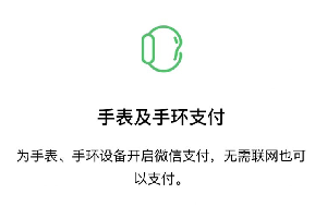 iOS 版微信如何通过 Apple Watch 付款