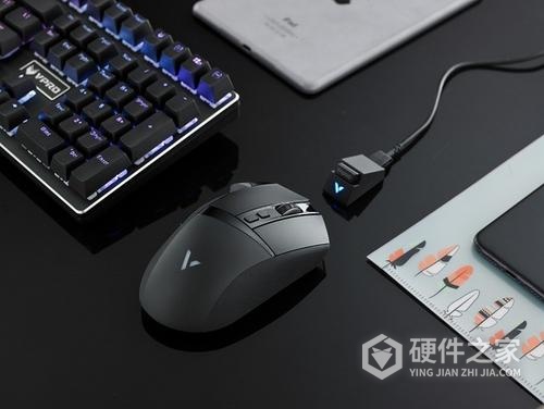 雷柏vt350怎么看电量