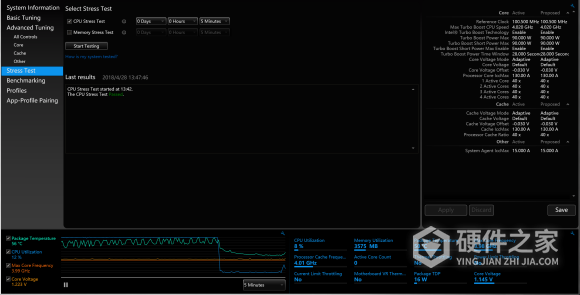 Intel XTU
