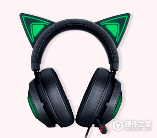 雷蛇北海巨妖萌猫版耳机怎么改灯光