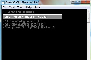 监视显卡温度(gpu shark)