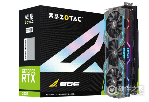 索泰GeForce® RTX2070-8GD6 玩家力量至尊PGF OC8 for win7 64bit