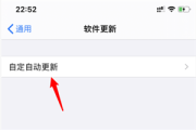 ios13.6怎么关闭系统自动更新