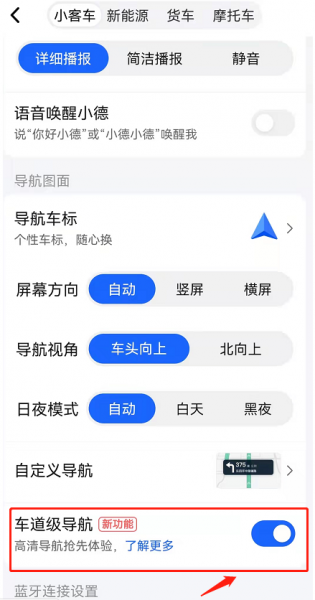 iPhone6sPlus高德车道级导航在哪开