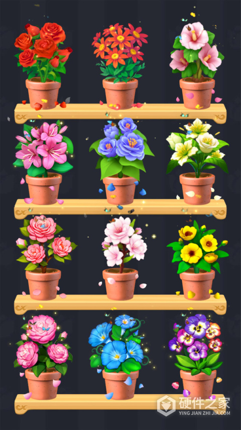 插花消除小游戏