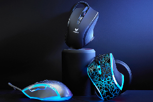 雷柏v20s灯光设置