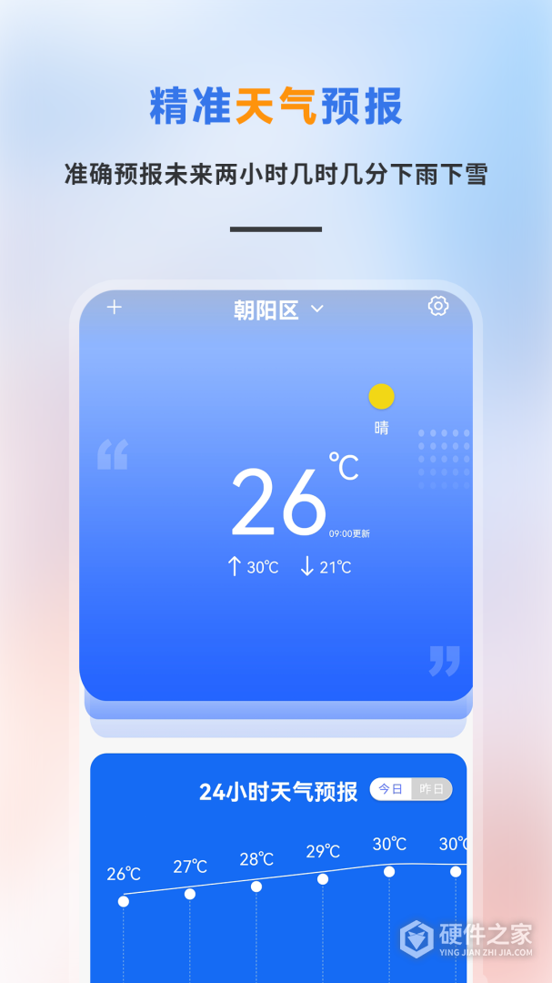 精准天气预报