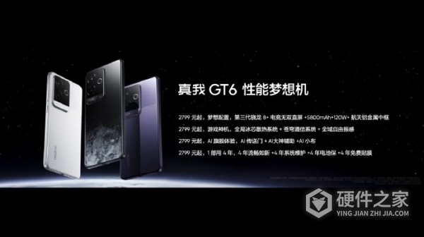 真我GT6配置参数
