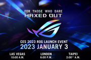 ROG CES 2023 发布会时间