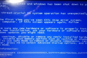 cpu导致蓝屏怎么修复