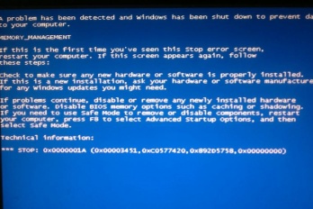 电脑运行程序就蓝屏原因有哪些