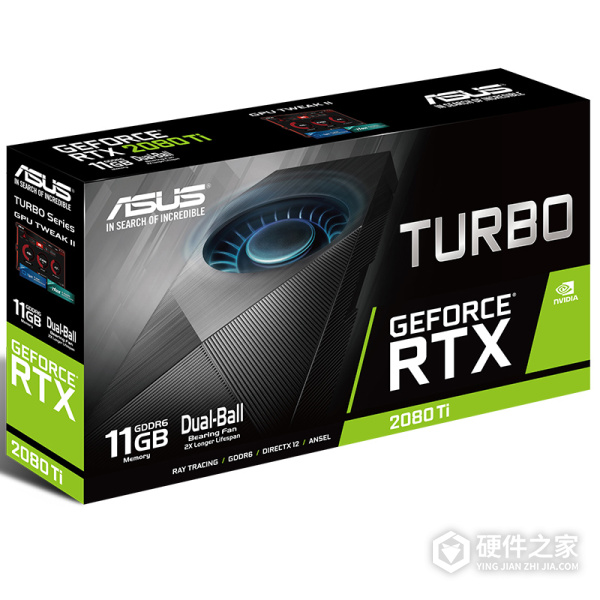 华硕TURBO-GeForce RTX 2080TI-11G for win8 64bit