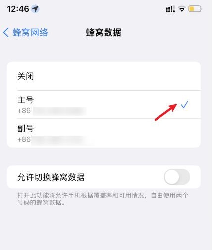 iPhone13如何设置流量