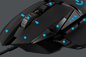 罗技g502hero怎么设置英雄联盟