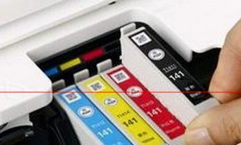 爱普生l1119打印机彩打怎么换墨盒