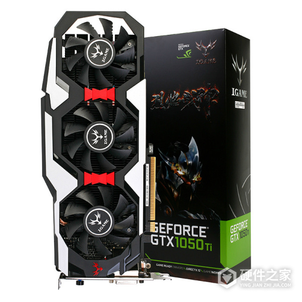七彩虹iGame GeForce GTX1050Ti烈焰战神U-4GD5 TOP for win7/8 32bit