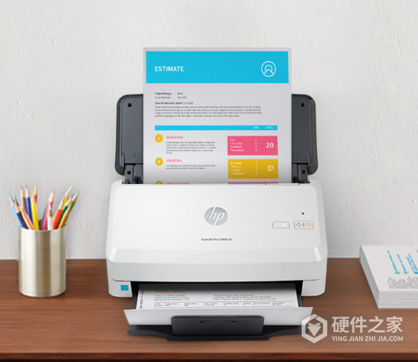 惠普pro 3000s3粘了发票怎么扫描