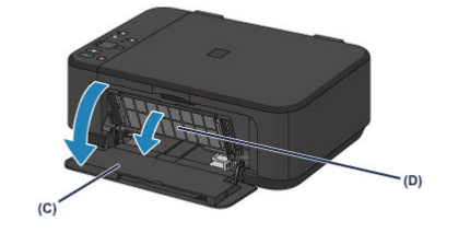 佳能e568r墨盒怎么安装