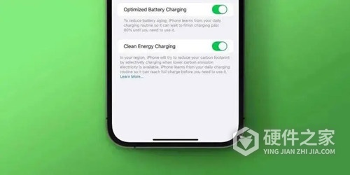 ios 16.1清洁能源充电功能详解